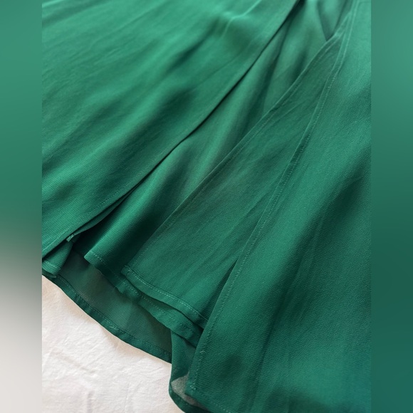 Reformation Juliette Dress Emerald Green - Picture 3 of 8